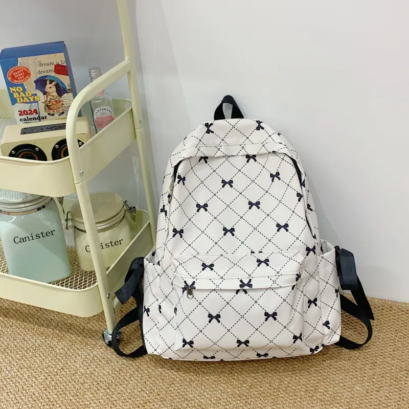 URBAN FOREST Nylon Fabric Backpack Regular Unisex Multicolor-7