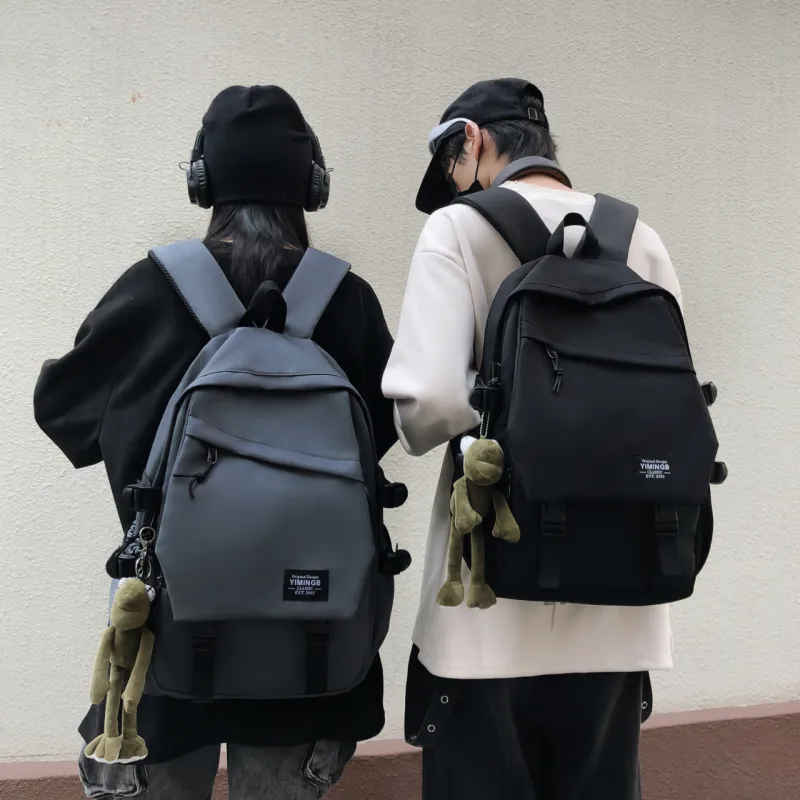 URBAN FOREST Nylon Backpack Unisex Blue/White/Black/Gray/Burgundy-20