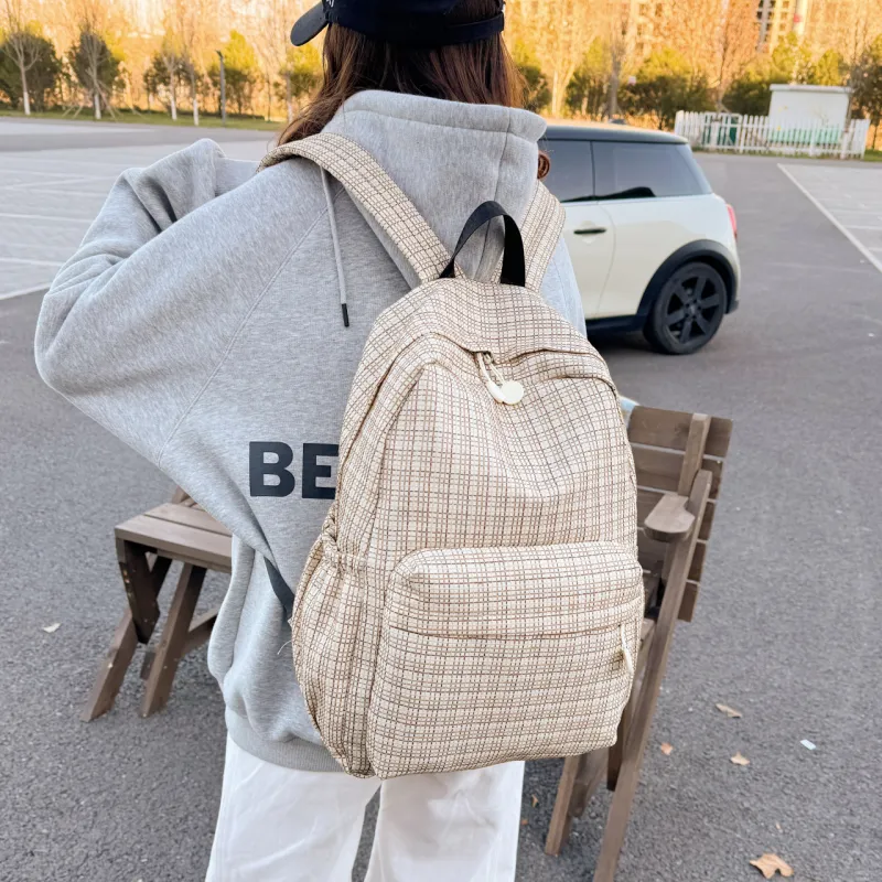 URBAN FOREST Fabric Backpack Unisex Multicolor-7