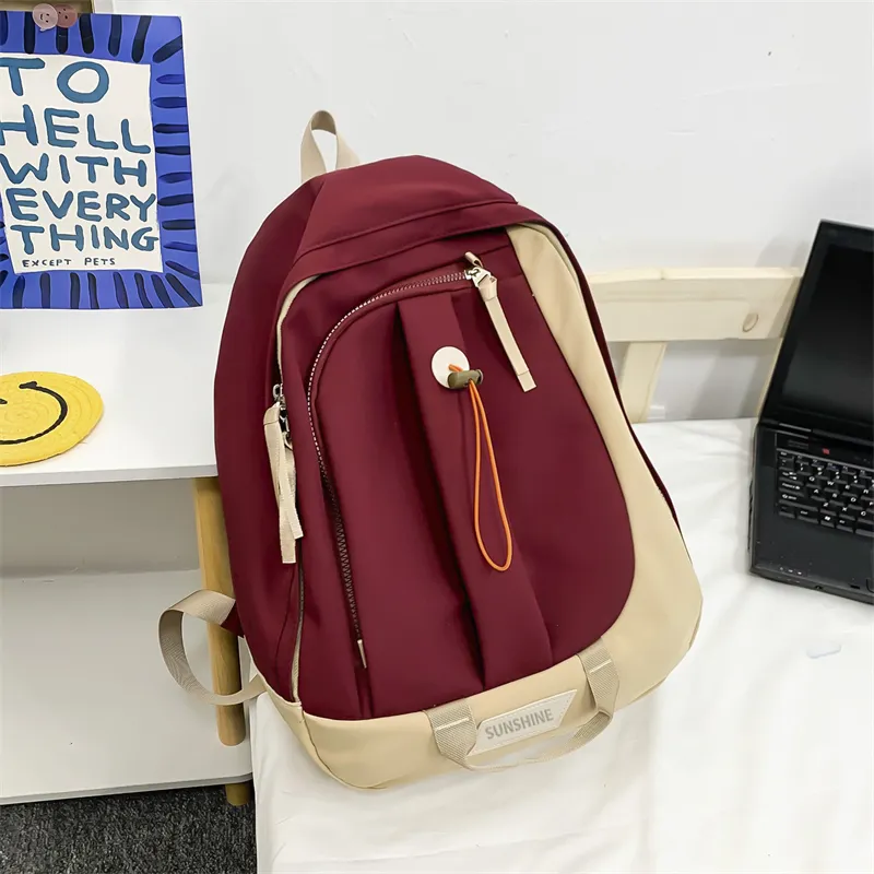 URBAN FOREST Nylon Backpack Unisex Multicolor-9