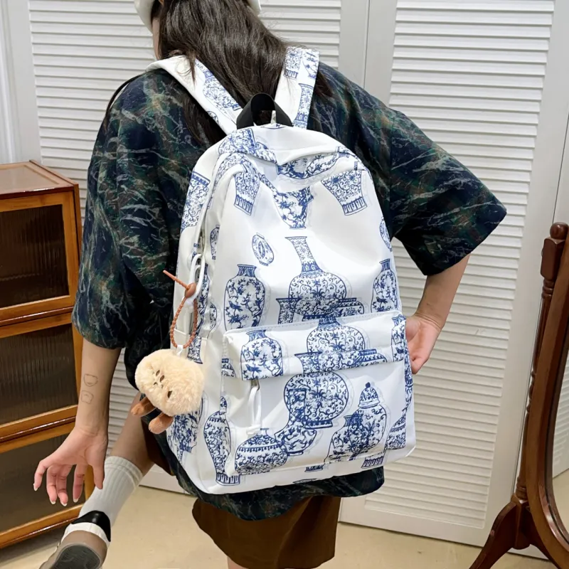 URBAN FOREST Nylon Backpack Regular Unisex Multicolor-17