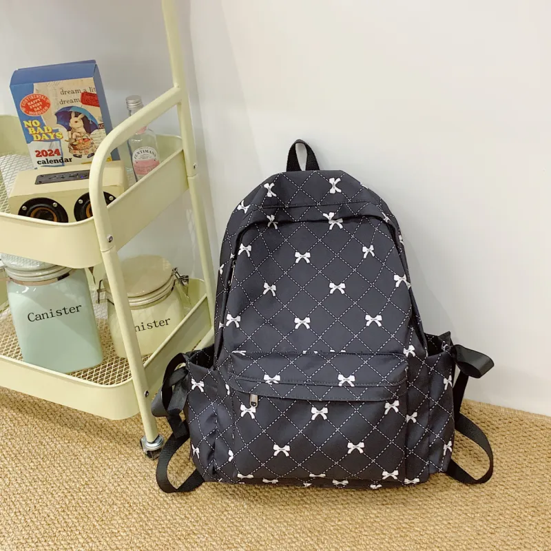 URBAN FOREST Nylon Fabric Backpack Regular Unisex Multicolor-1