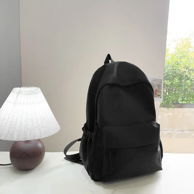 URBAN FOREST Nylon Backpack Unisex Ecru/Black/Pink/Light Yellow/Light Green/Light Blue-6