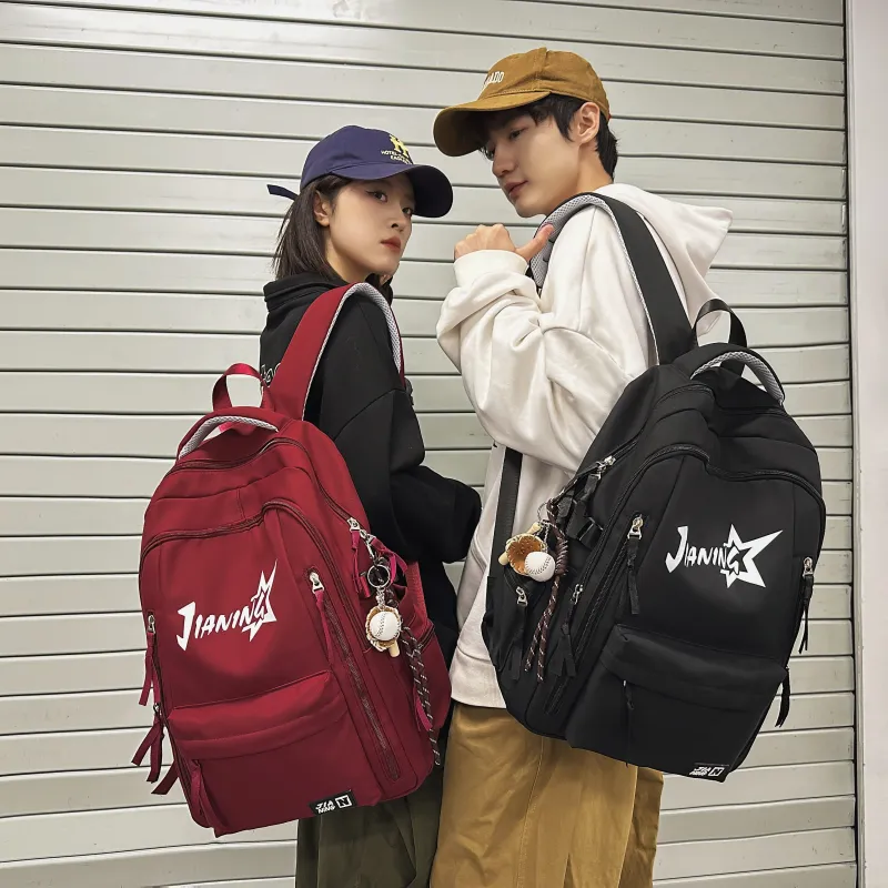 URBAN FOREST Nylon Backpack Regular Unisex Multicolor-1