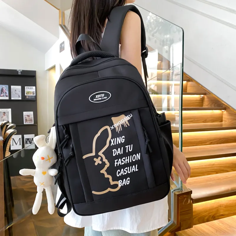 URBAN FOREST Nylon Backpack Unisex Multicolor-3