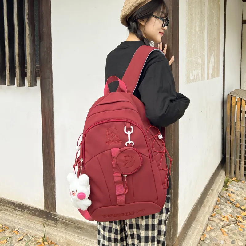 URBAN FOREST Composite Cloth Backpack Unisex Multicolor-11