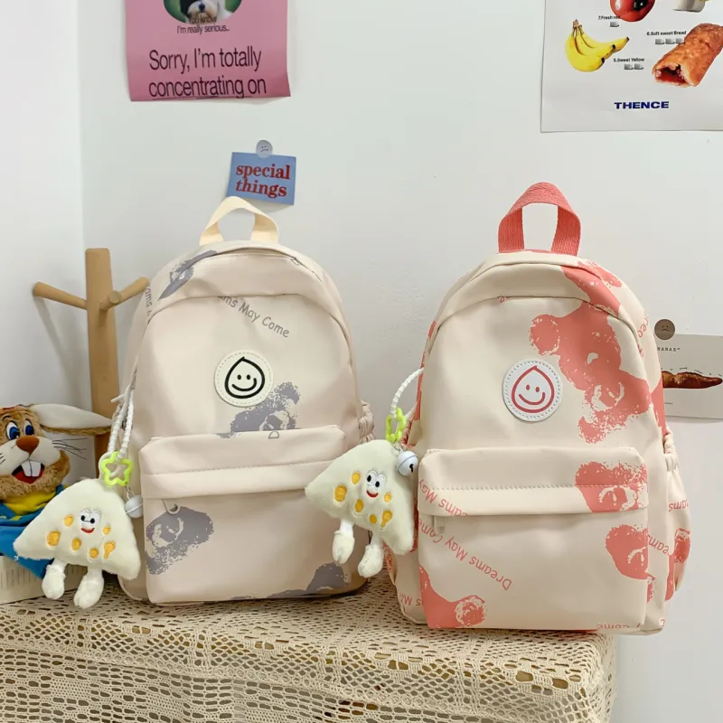 URBAN FOREST Nylon Fabric Backpack Women's Multicolor-3