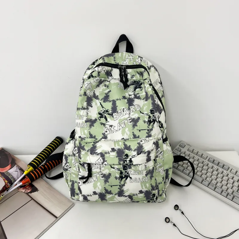 URBAN FOREST Composite Cloth Backpack Regular Unisex Multicolor-7