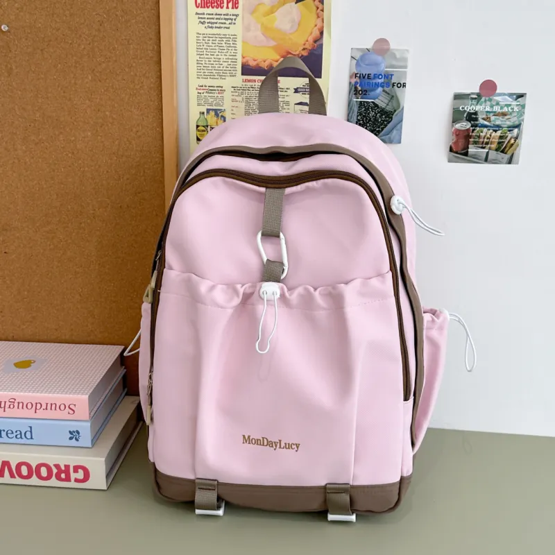 URBAN FOREST Nylon Backpack Regular Unisex Multicolor-4