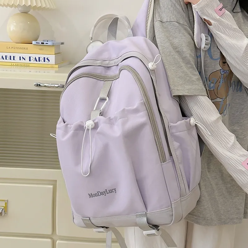 URBAN FOREST Nylon Backpack Regular Unisex Multicolor-12