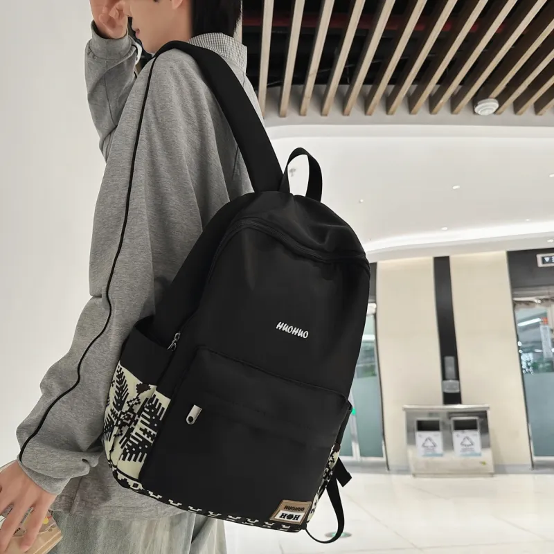 URBAN FOREST Nylon Backpack Unisex Multicolor-4
