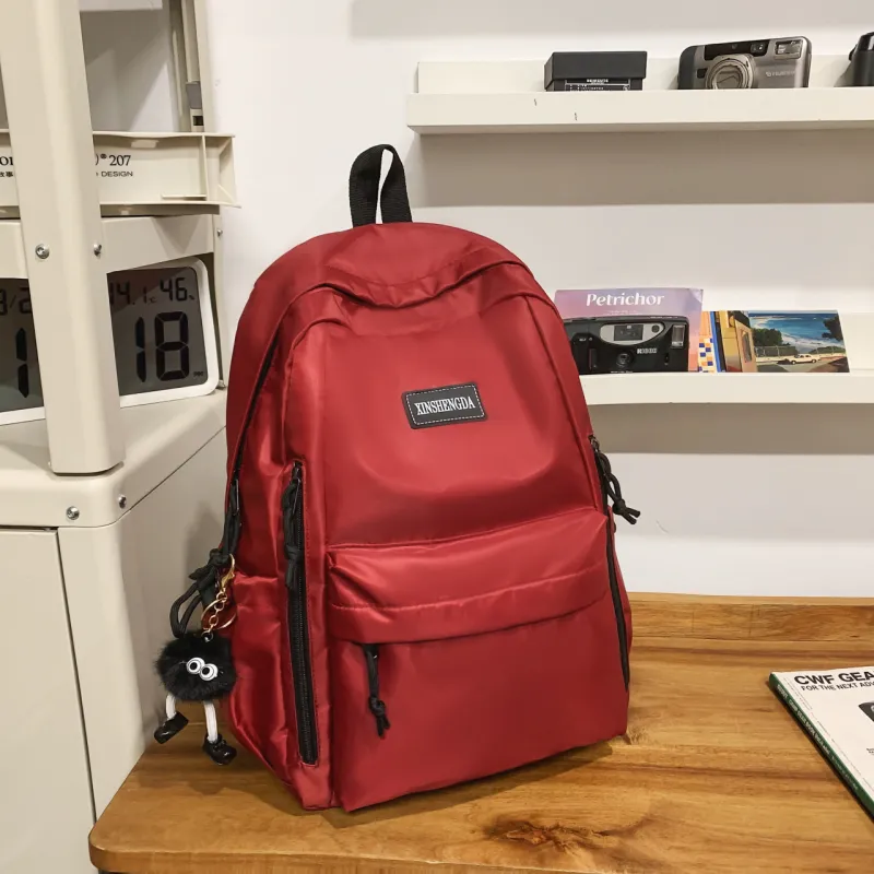 URBAN FOREST Nylon Backpack Unisex Multicolor-12