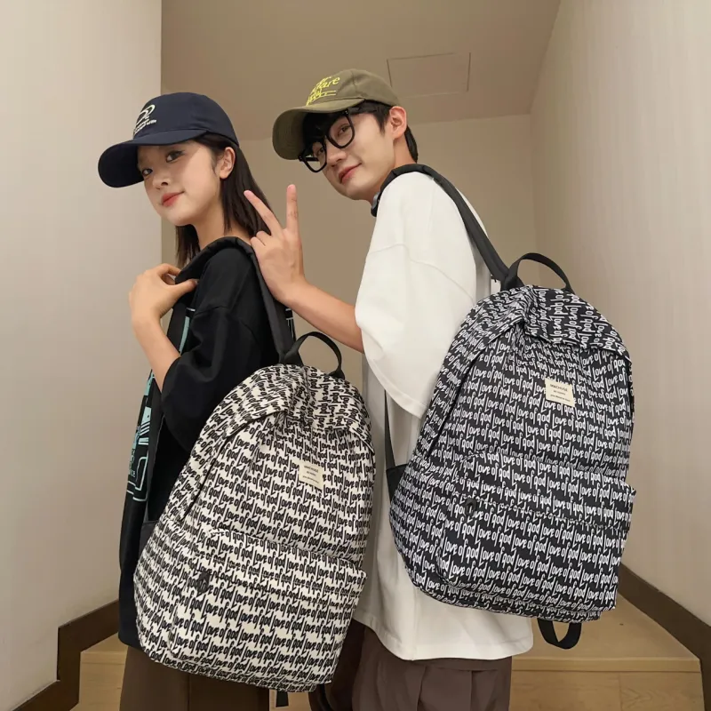 URBAN FOREST Nylon Backpack Unisex Multicolor-11