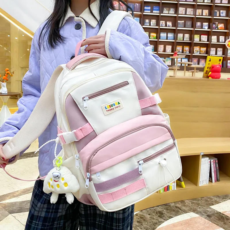 URBAN FOREST Nylon Backpack Regular Unisex Multicolor-18