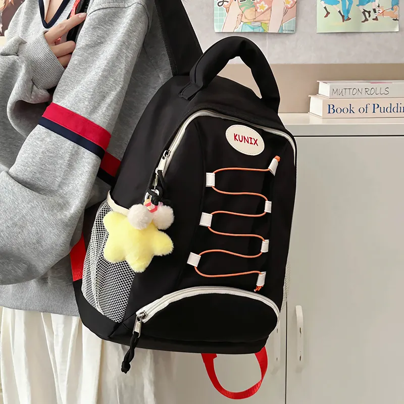 URBAN FOREST Polyester Backpack Regular Women's Multicolor-14