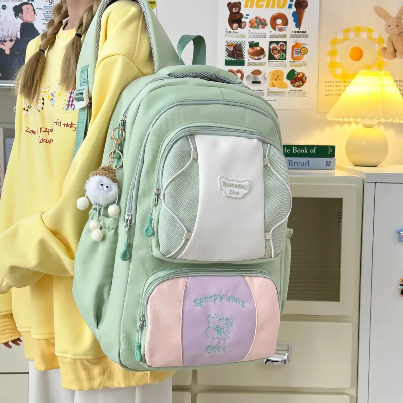 URBAN FOREST Polyester Backpack Regular Women's Multicolor-18