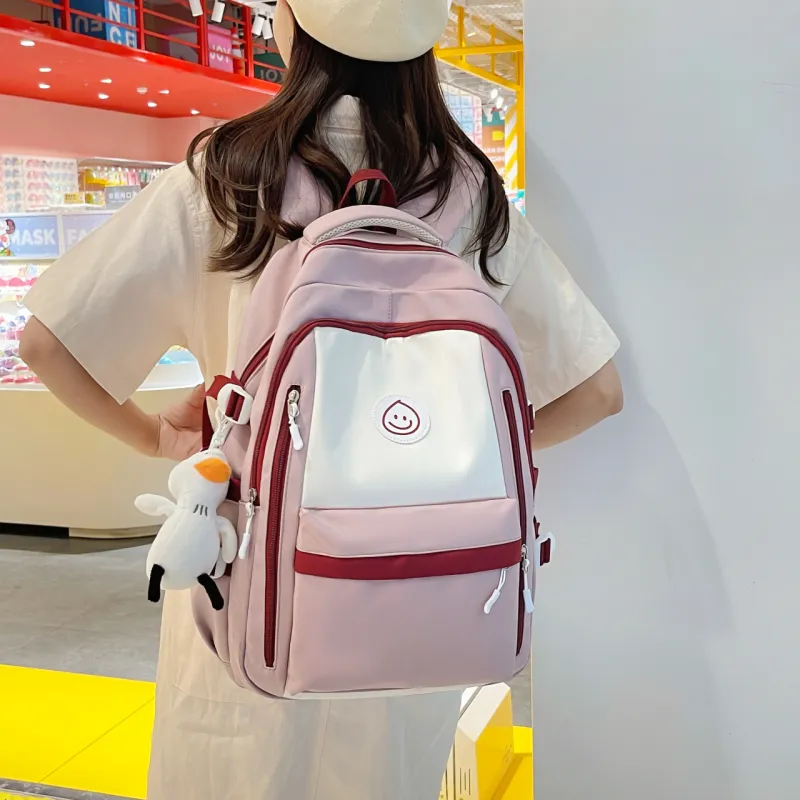URBAN FOREST Nylon Backpack Unisex Multicolor-16