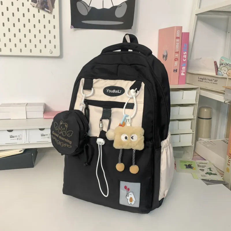URBAN FOREST Nylon Backpack Unisex Multicolor-1