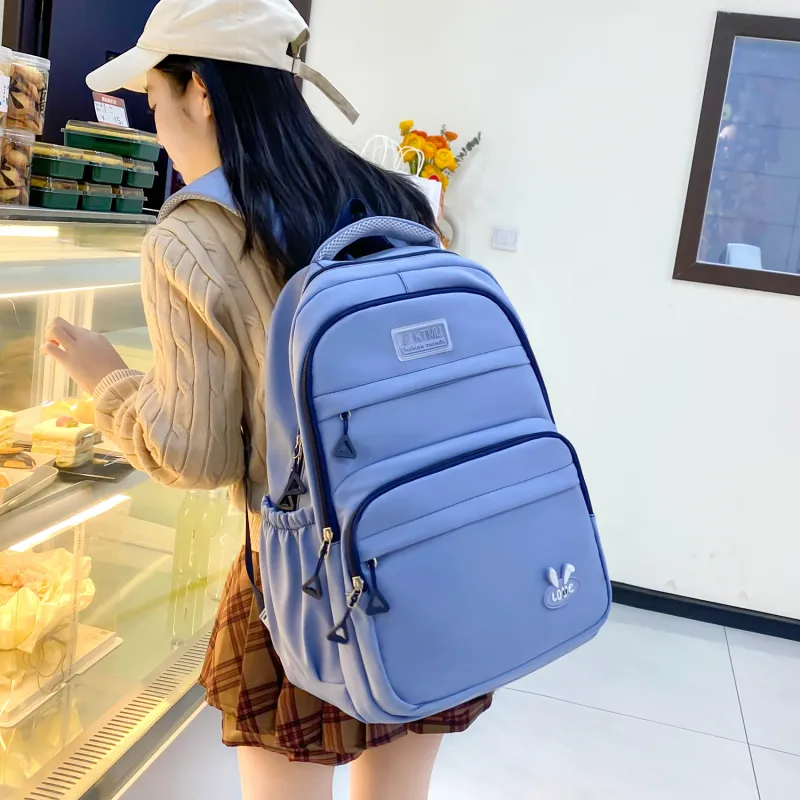 URBAN FOREST Nylon Backpack Laptop Backpack Unisex Multicolor-8