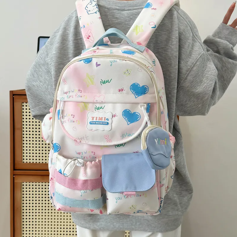 URBAN FOREST Nylon Backpack Women's Multicolor-1