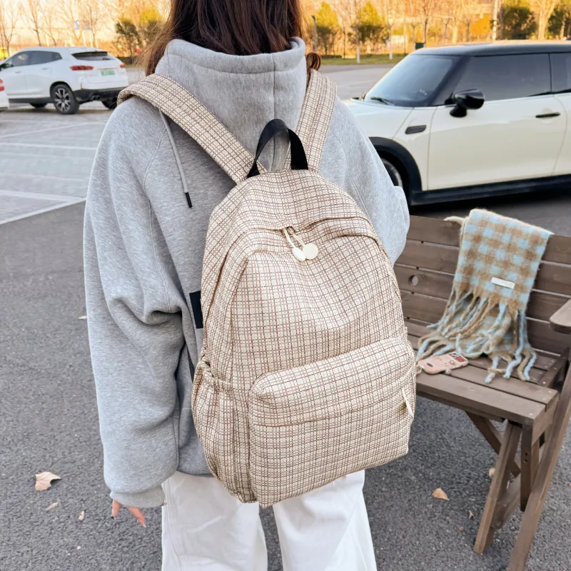 URBAN FOREST Fabric Backpack Unisex Multicolor-8