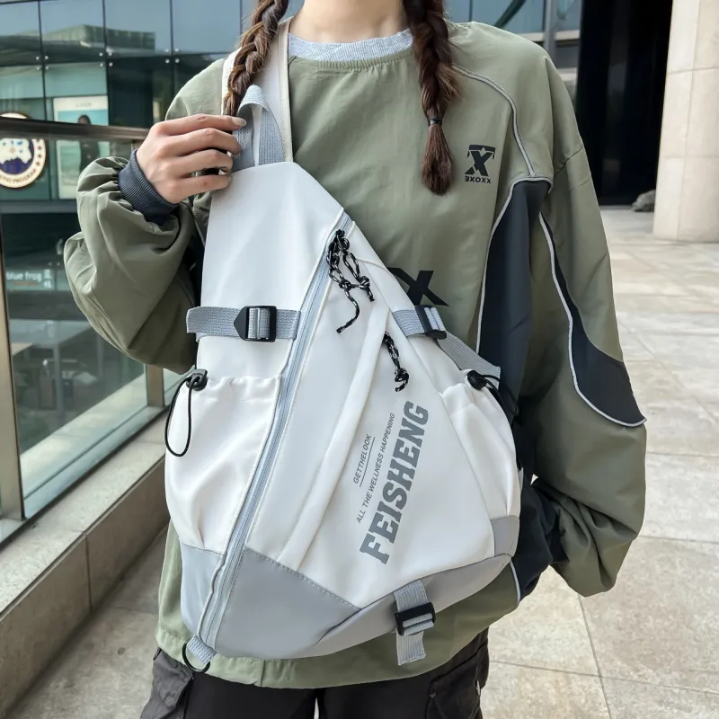 URBAN FOREST Nylon Sling Bag Regular Unisex Multicolor-13