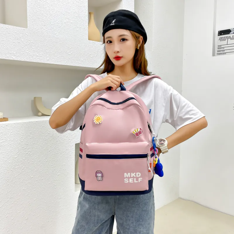 URBAN FOREST Canvas Backpack Unisex Multicolor-2