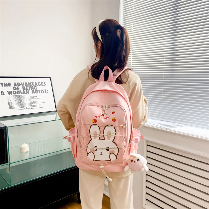URBAN FOREST Polyester Backpack Women's Multicolor-4