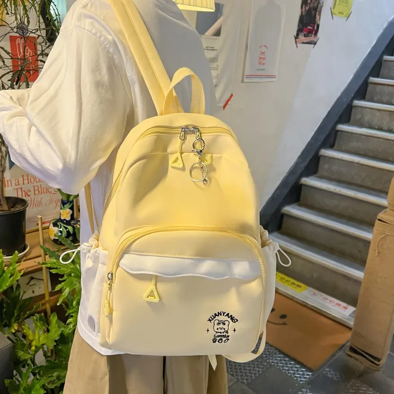 URBAN FOREST Composite Cloth Backpack Women's Multicolor-6