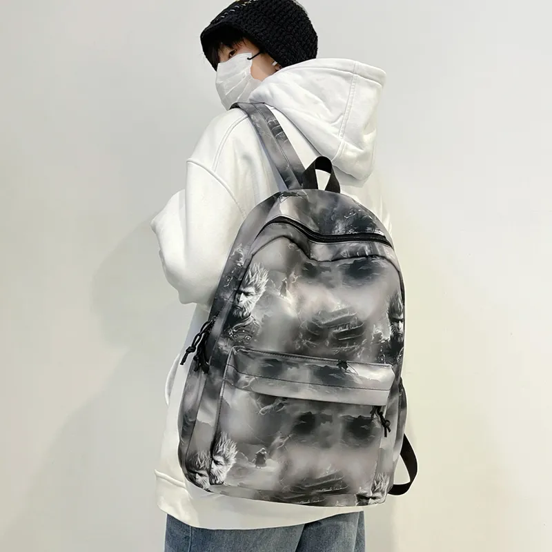 URBAN FOREST Nylon Backpack Regular Unisex Multicolor-4