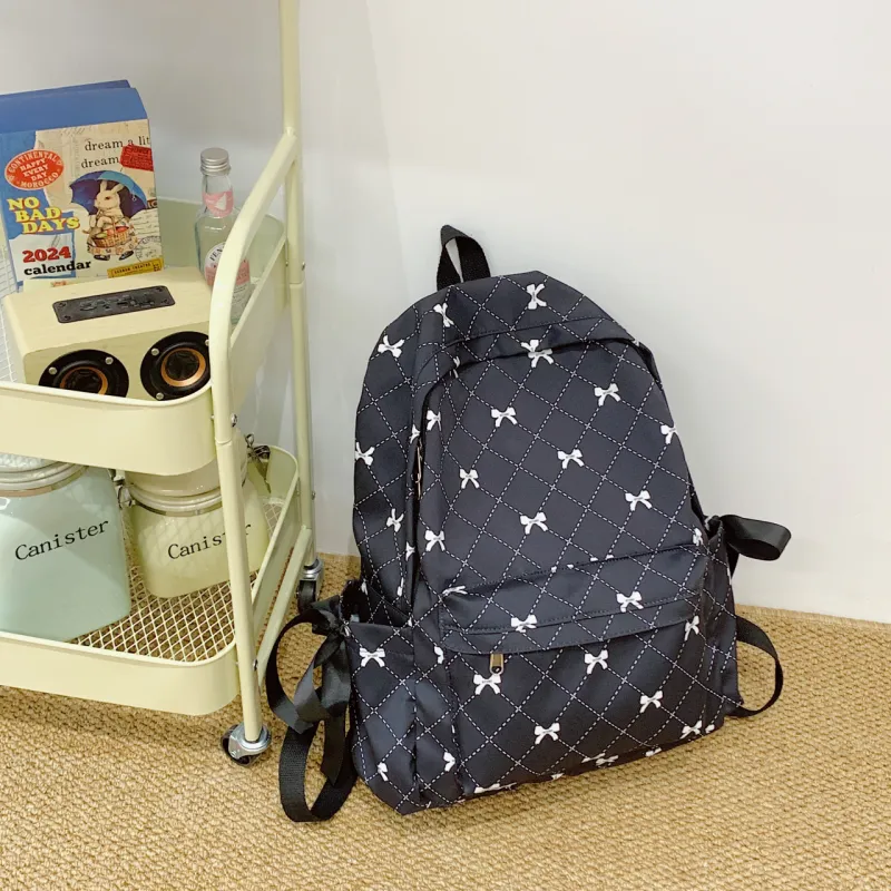 URBAN FOREST Nylon Fabric Backpack Regular Unisex Multicolor-2