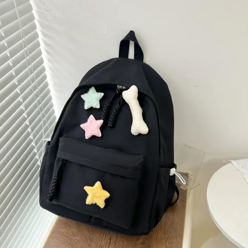 URBAN FOREST Composite Cloth Backpack Unisex Multicolor-6