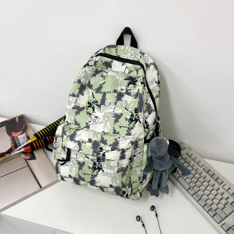 URBAN FOREST Composite Cloth Backpack Regular Unisex Multicolor-8
