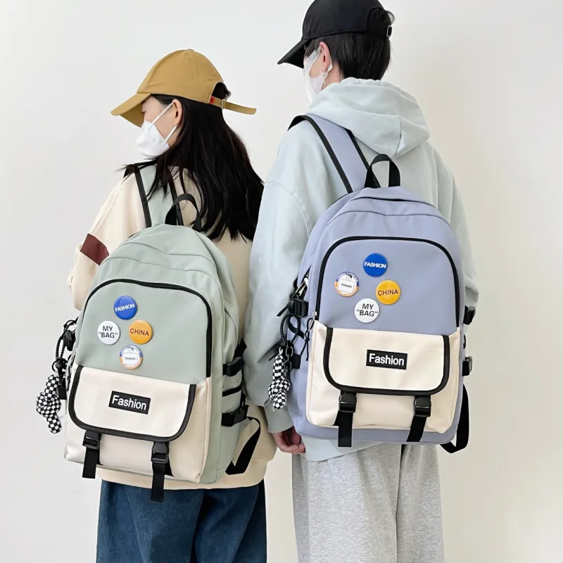 URBAN FOREST Nylon Backpack Regular Unisex White, Black, Green, Blue-19