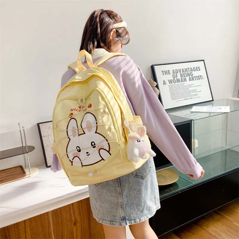 URBAN FOREST Polyester Backpack Women's Multicolor-14