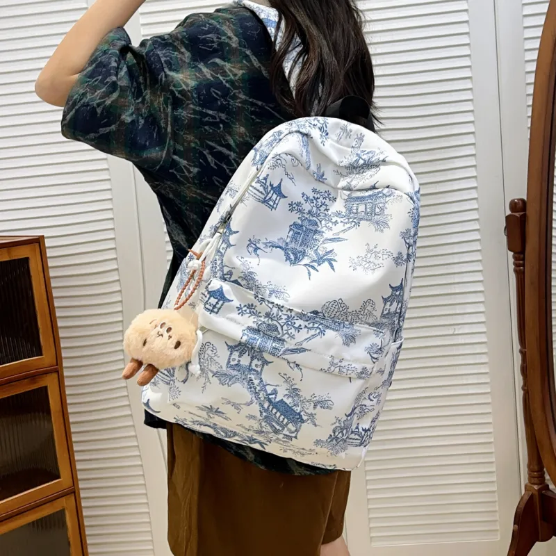 URBAN FOREST Nylon Backpack Regular Unisex Multicolor-11