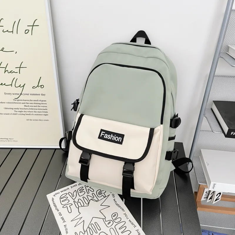 URBAN FOREST Nylon Backpack Regular Unisex White, Black, Green, Blue-11