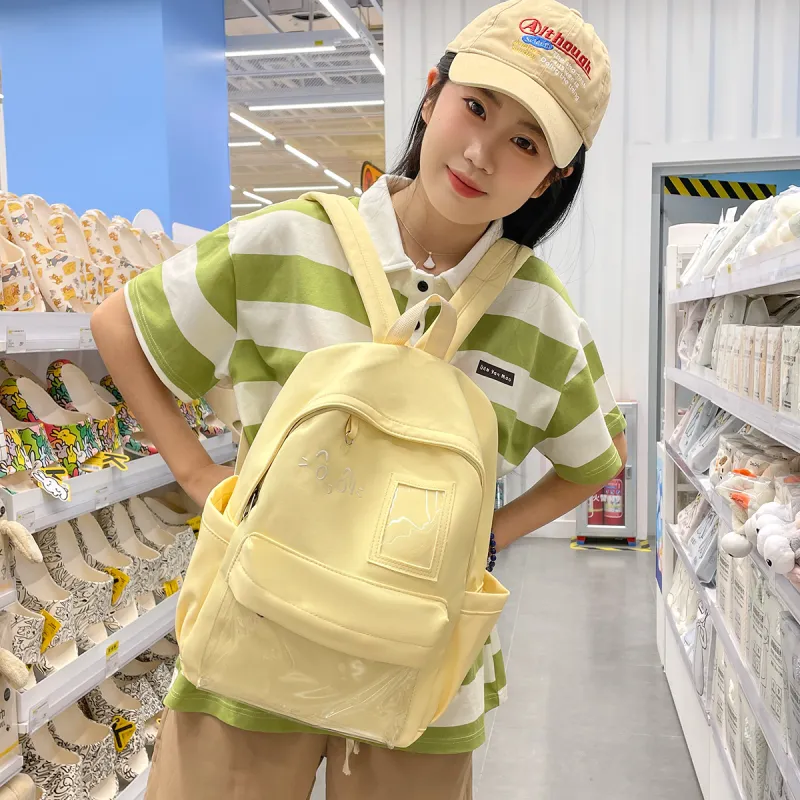 URBAN FOREST Nylon Backpack Unisex Multicolor-10