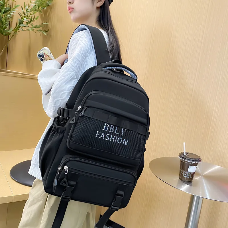 URBAN FOREST Nylon Backpack Unisex Multicolor-3