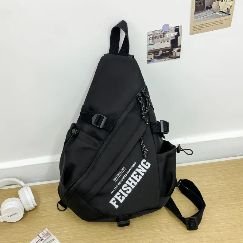 URBAN FOREST Nylon Sling Bag Regular Unisex Multicolor-10