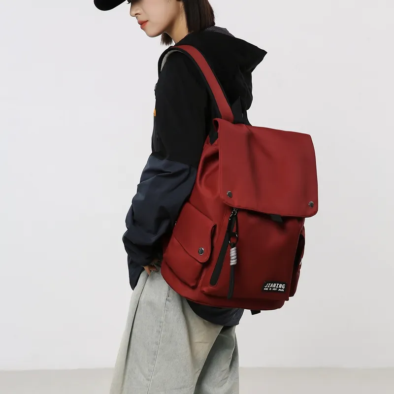 URBAN FOREST Nylon Backpack Regular Unisex Multicolor-12