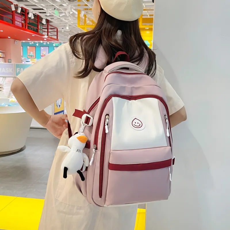 URBAN FOREST Nylon Backpack Unisex Multicolor-17