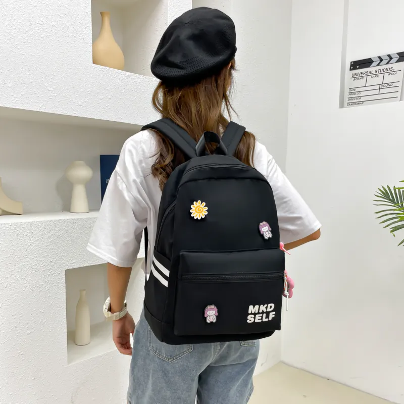 URBAN FOREST Canvas Backpack Unisex Multicolor-18