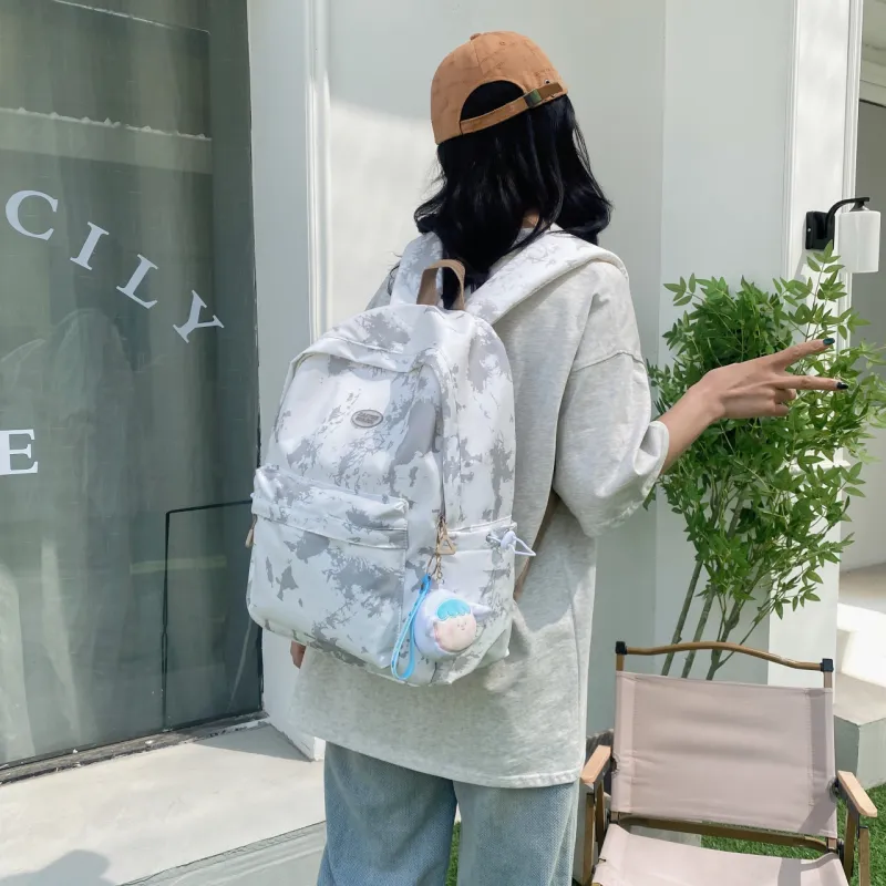 URBAN FOREST Composite Cloth Backpack Regular Unisex Multicolor-24