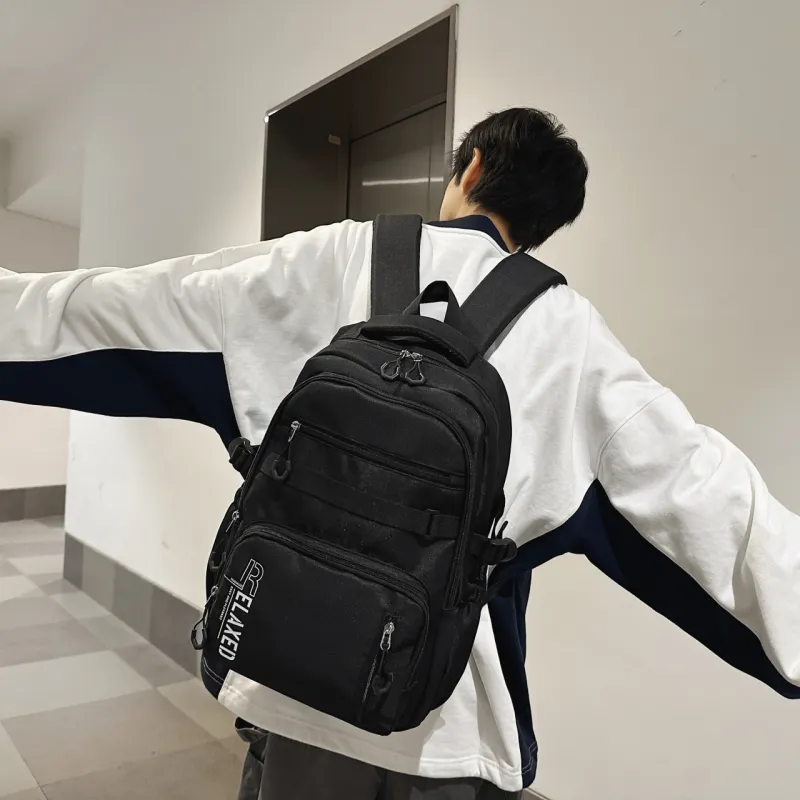 URBAN FOREST Nylon Backpack Regular Unisex Multicolor-2