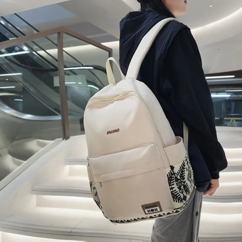 URBAN FOREST Nylon Backpack Unisex Multicolor-12