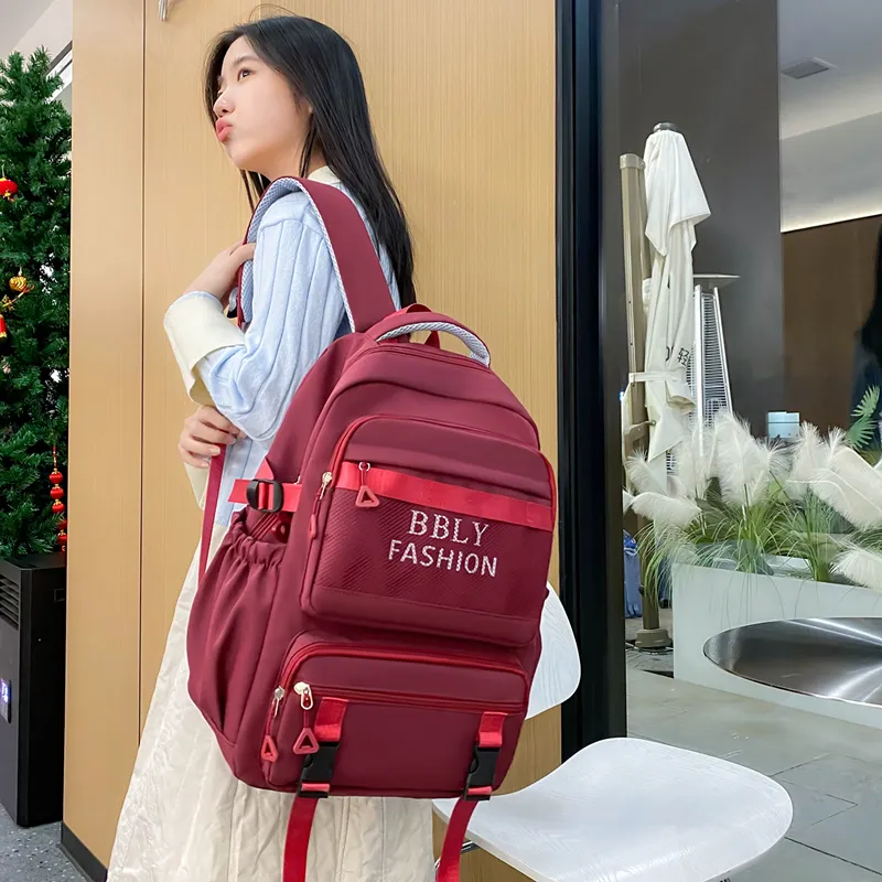 URBAN FOREST Nylon Backpack Unisex Multicolor-5