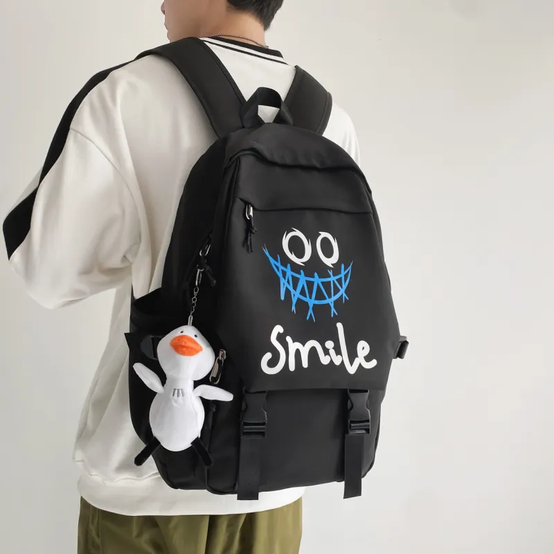 URBAN FOREST Nylon Backpack Unisex Multicolor-11