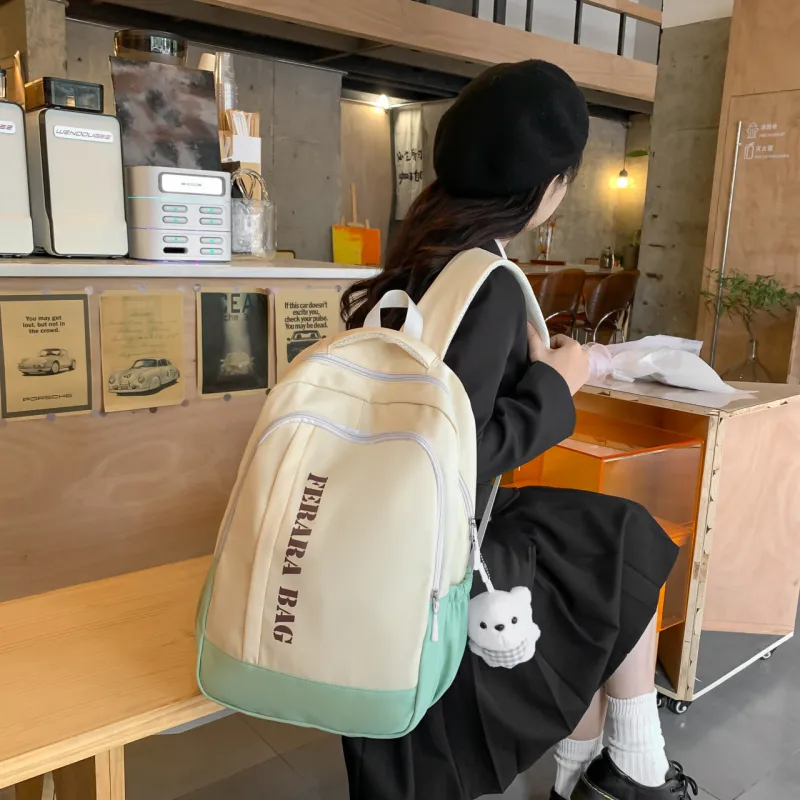URBAN FOREST Nylon Backpack Unisex Multicolor-6