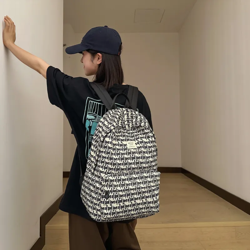 URBAN FOREST Nylon Backpack Unisex Multicolor-2